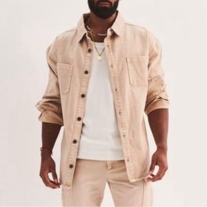 Ser.O.Ya Alex Shirt Jacket Fawn Size S